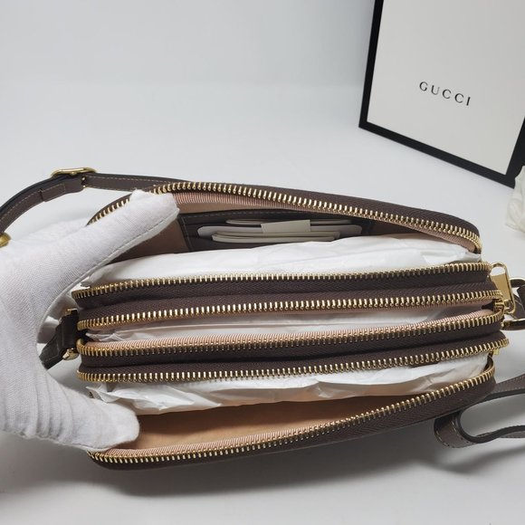 Gucci GG Supreme Ophidia Canvas Mini Crossbody Bag - Picture 10 of 15